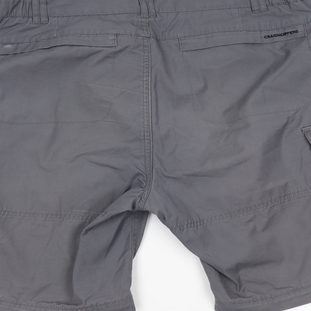 Craghoppers Mens Grey   Cargo Shorts Size L