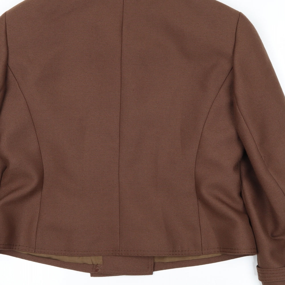 Windsmoor Womens Brown   Jacket Blazer Size 14