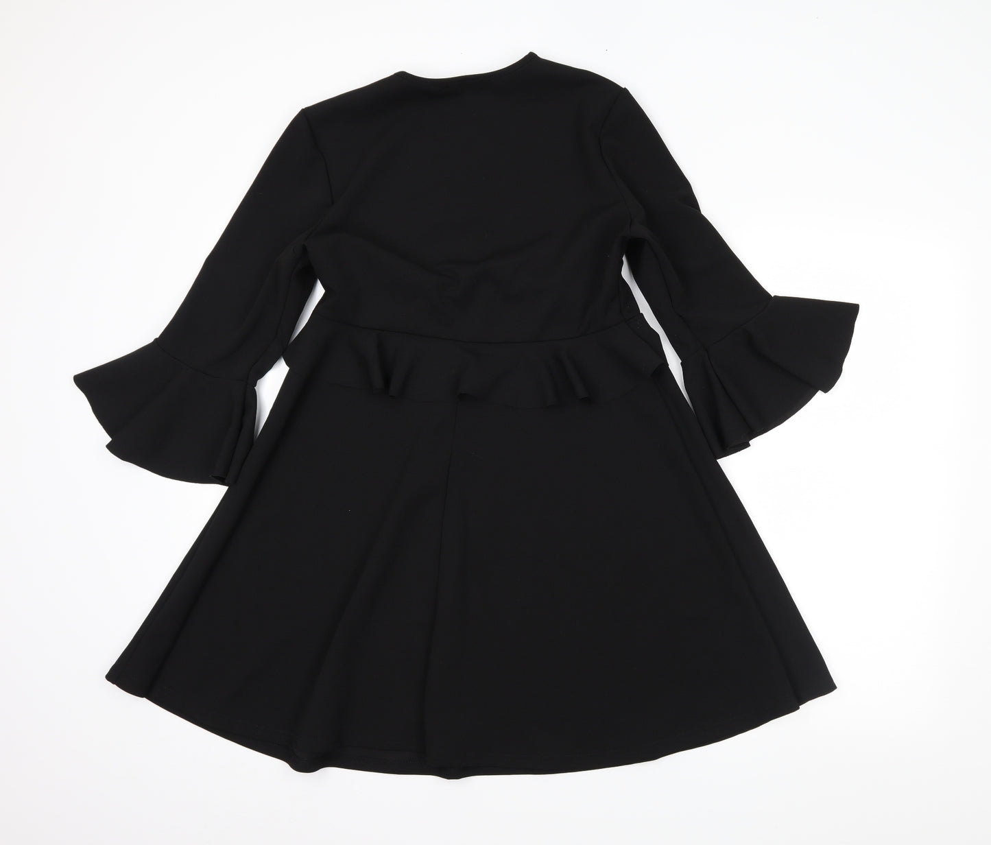 Boohoo Womens Black   Shirt Dress  Size 14