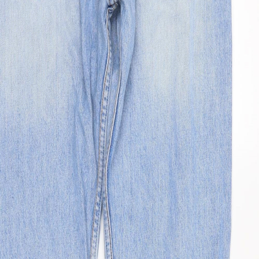 LEVIS Mens Blue  Denim Straight Jeans Size 32 in L32 in
