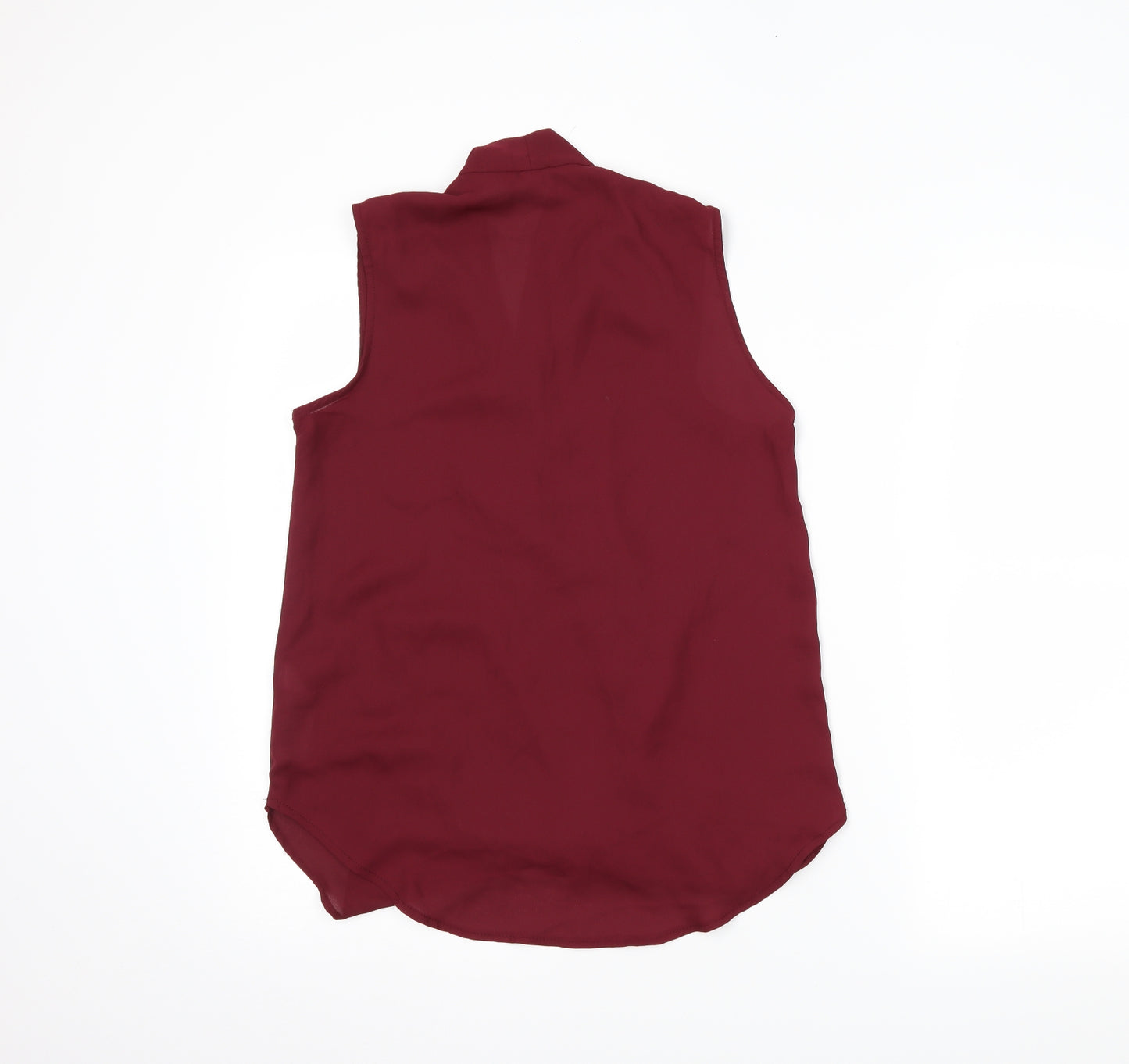 newlook Womens Red   Wrap Blouse Size 10