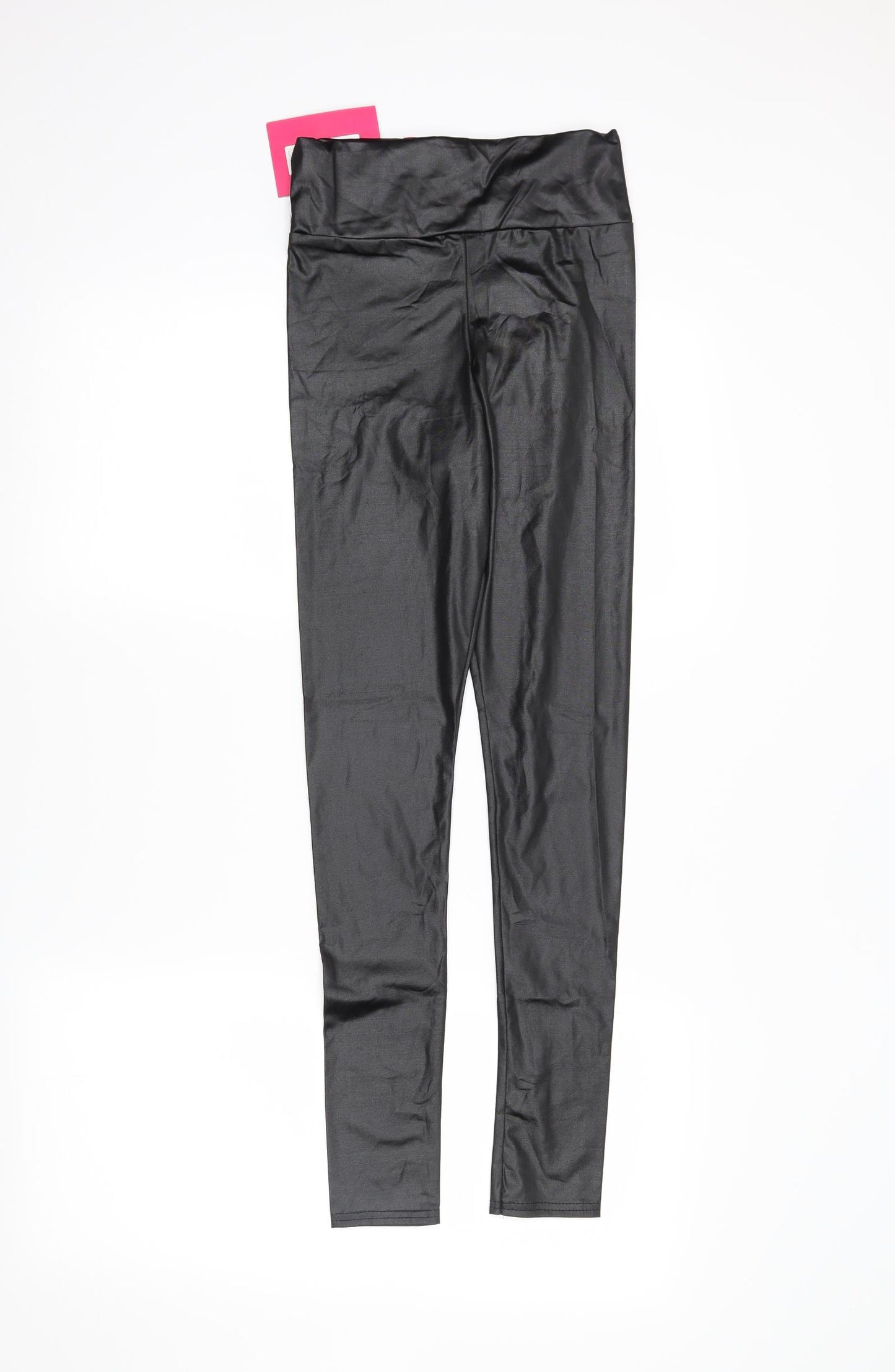 Boohoo Womens Black   Pedal Pusher Leggings Size 6 L20 in