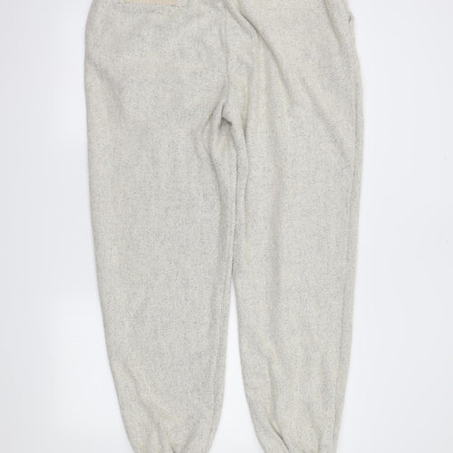 Maniere De Voir Womens Ivory   Jogger Trousers Size 14 L30 in