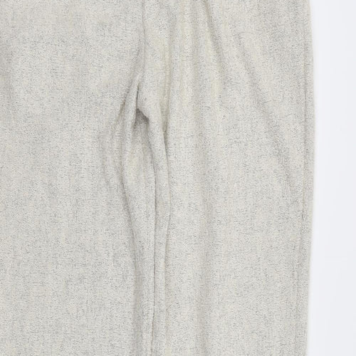 Maniere De Voir Womens Ivory   Jogger Trousers Size 14 L30 in