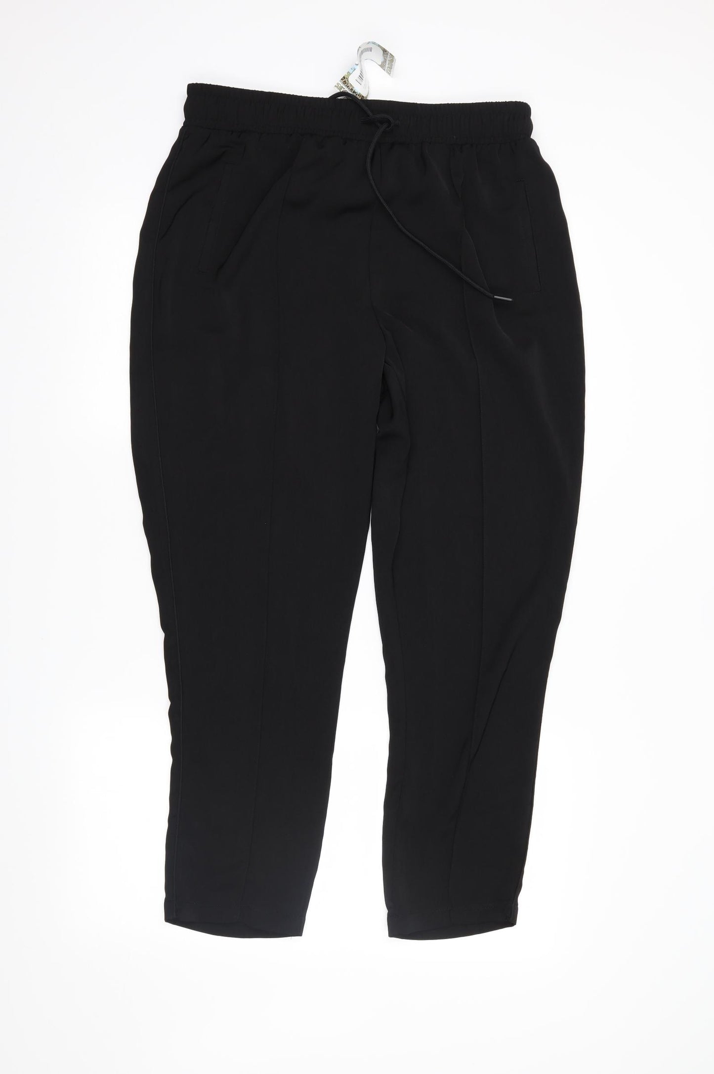 Boohoo Womens Black   Trousers  Size 14 L27 in