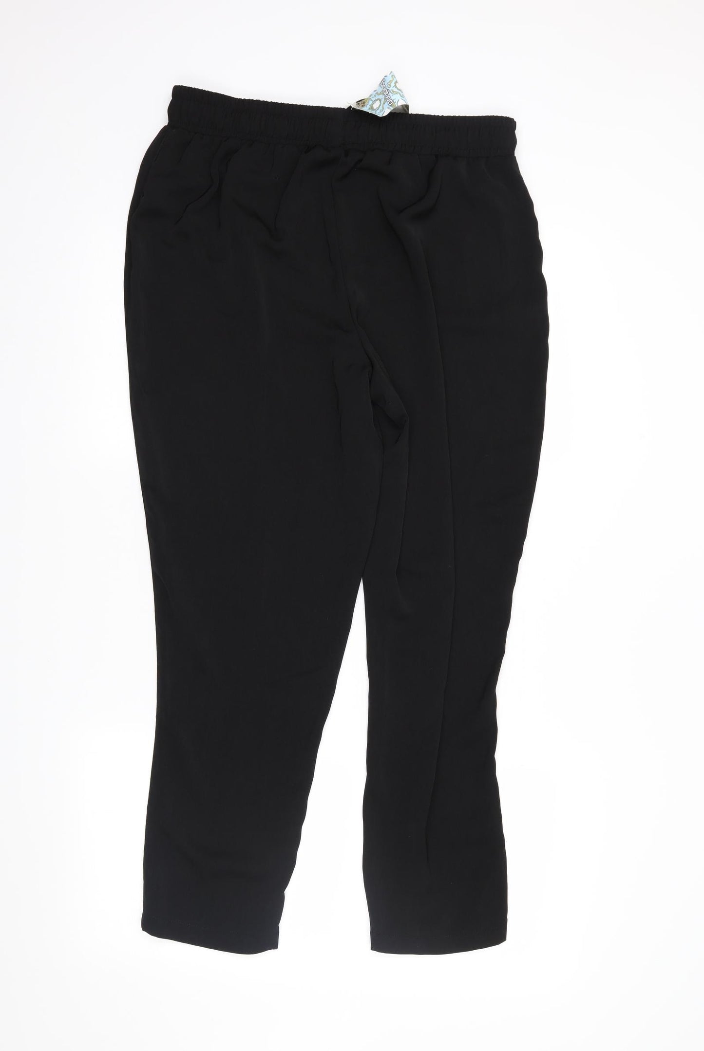 Boohoo Womens Black   Trousers  Size 14 L27 in