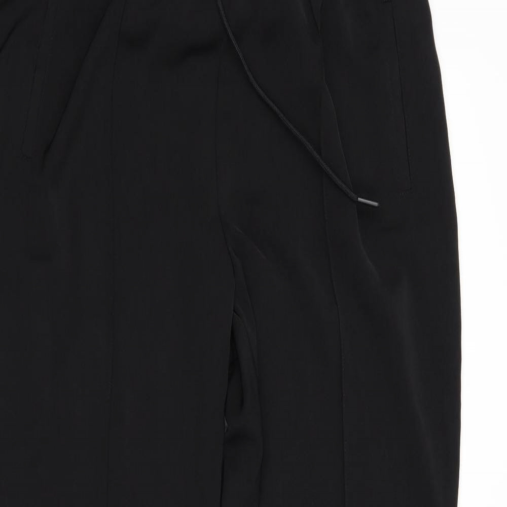 Boohoo Womens Black   Trousers  Size 14 L27 in