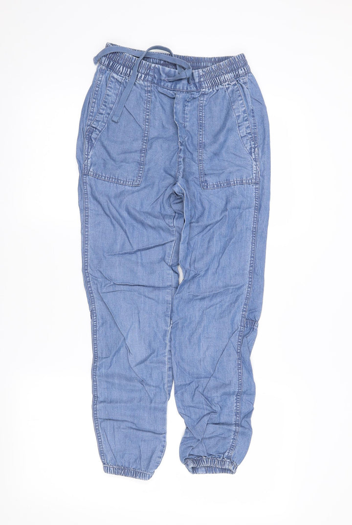 Gap Womens Blue   Chino Trousers Size 3XS L26 in