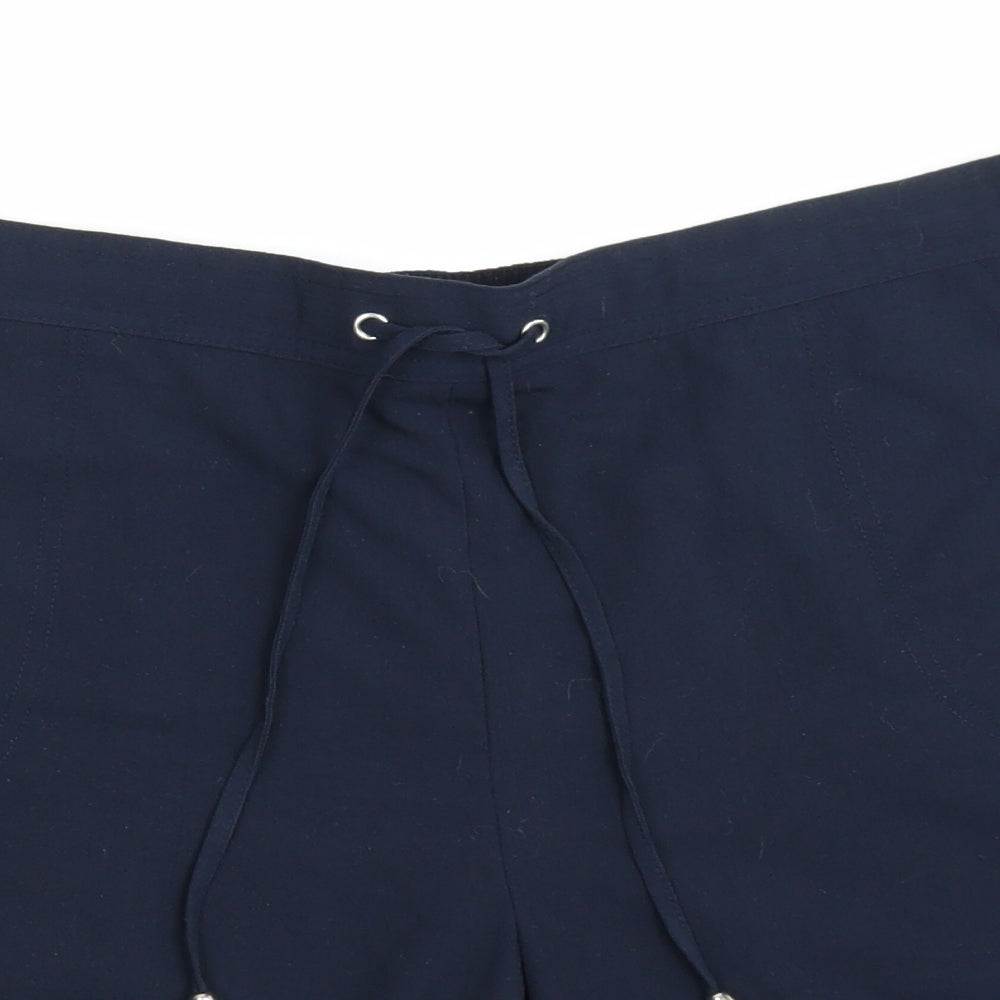 Papaya Womens Blue   Bermuda Shorts Size 18