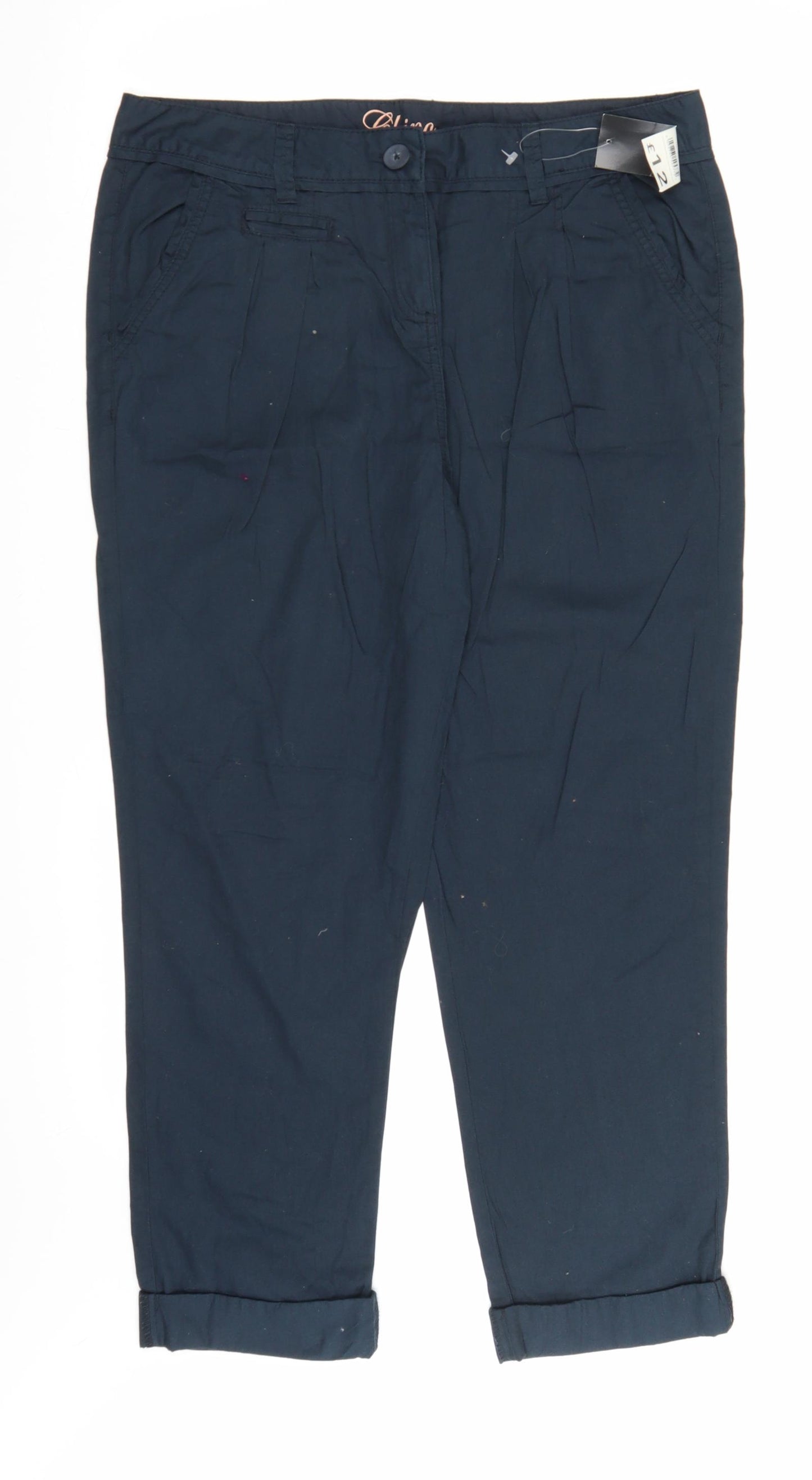 George Womens Blue   Chino Trousers Size 16 L26 in