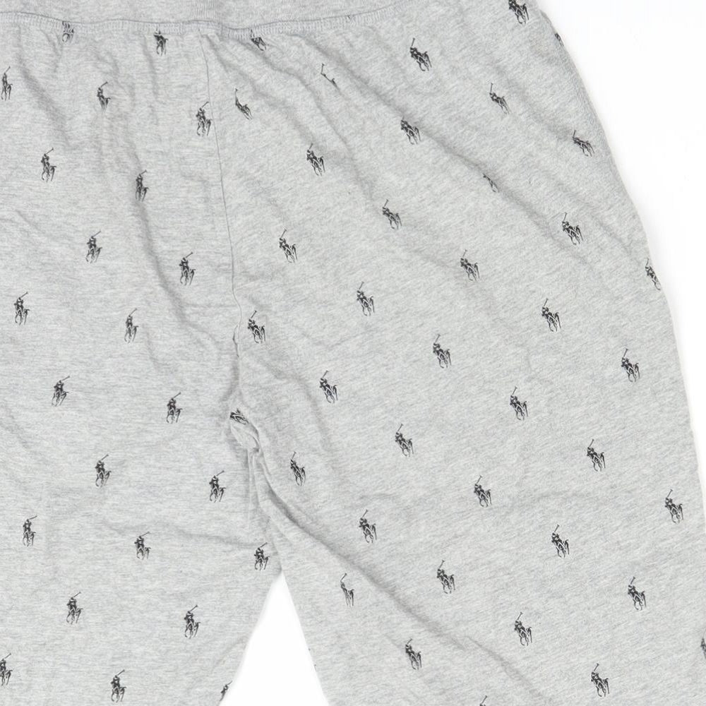 Polo Ralph Lauren Womens Grey Polka Dot   Pyjama Pants Size M  - Elastic Waist