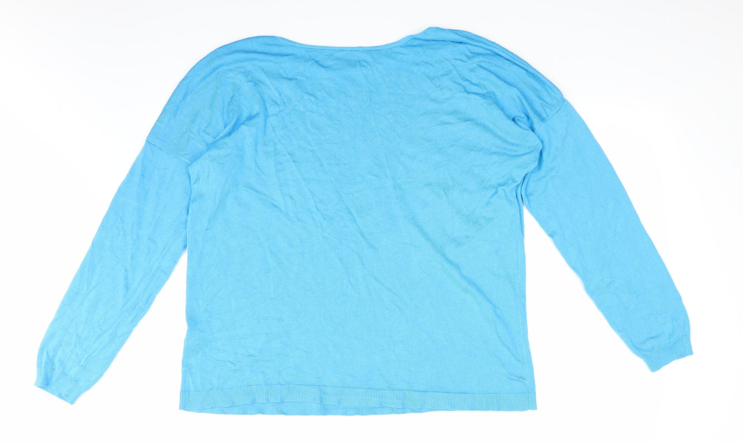 Atmosphere Womens Blue  Knit Pullover Jumper Size 20