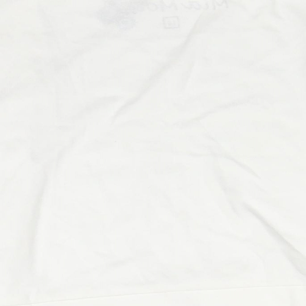 Mia Moda Womens White   Shrug Jumper Size 14