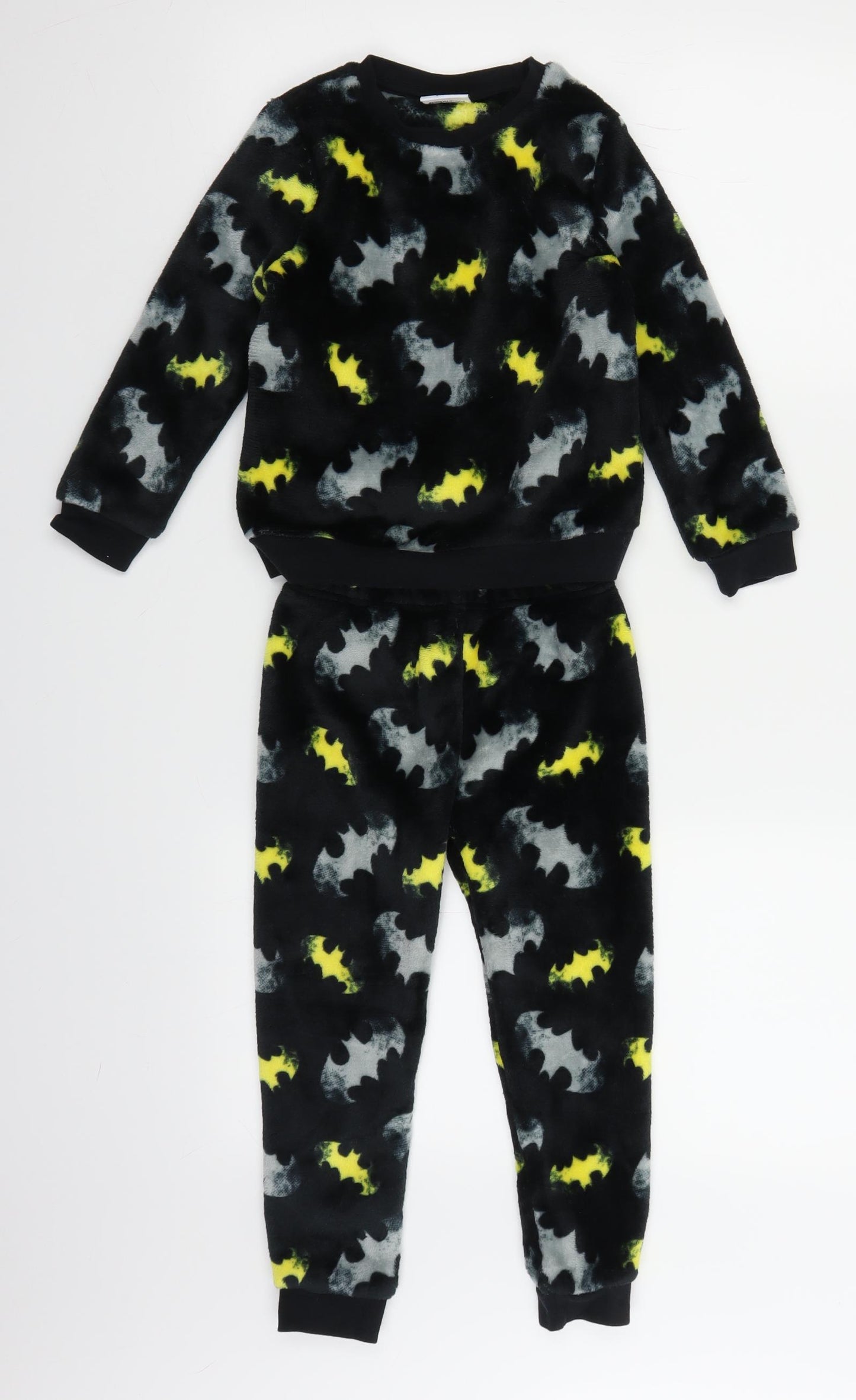 Nutmeg Boys Black Polka Dot   Pyjama Set Size 3-4 Years  - Batman