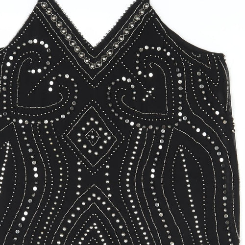 River Island Womens Black   Camisole Tank Size 10