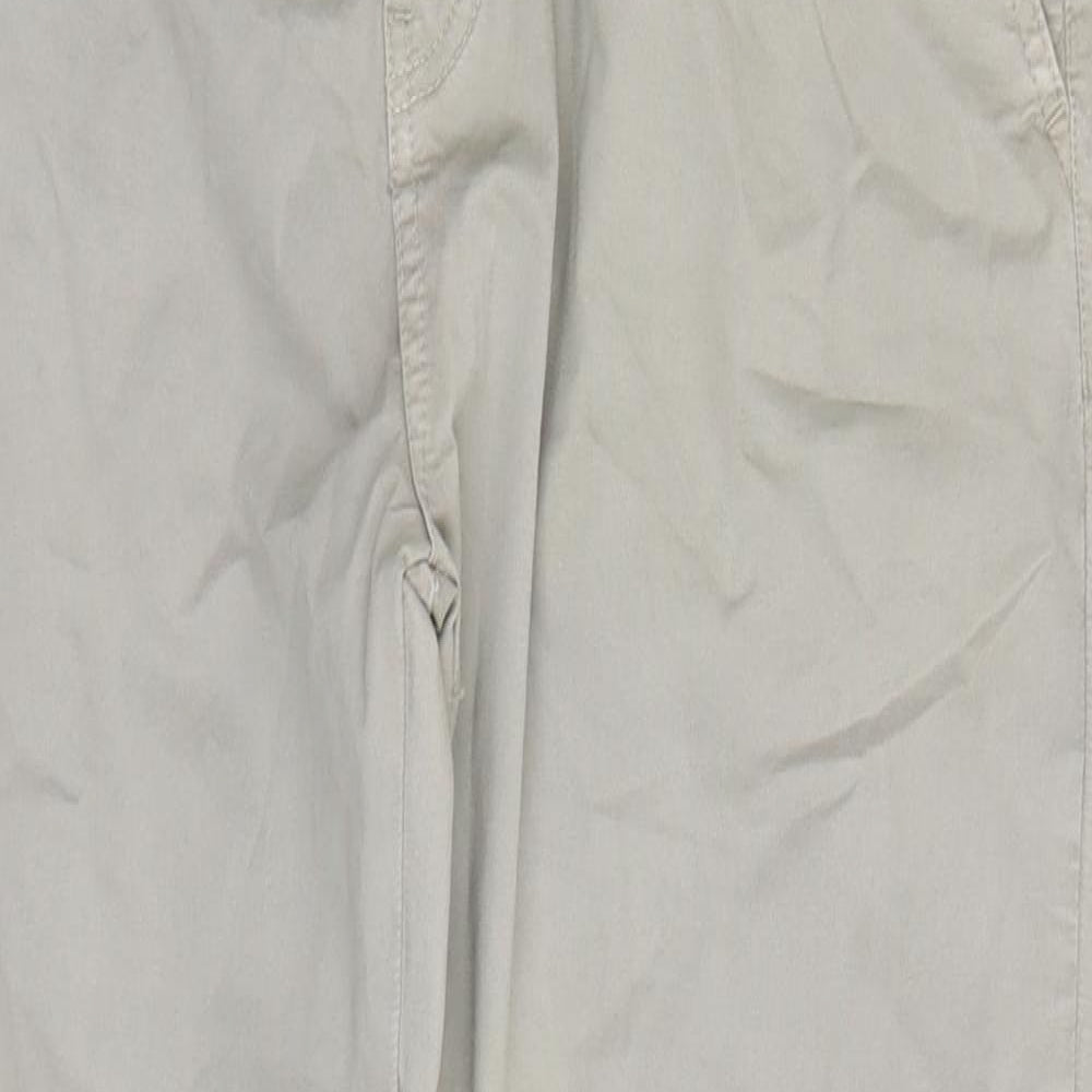 M-17 Denim Mens Beige   Chino Trousers Size 36 L30 in