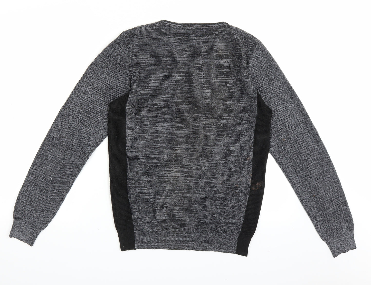 Don'Touch Womens Grey  Knit Pullover Jumper Size S