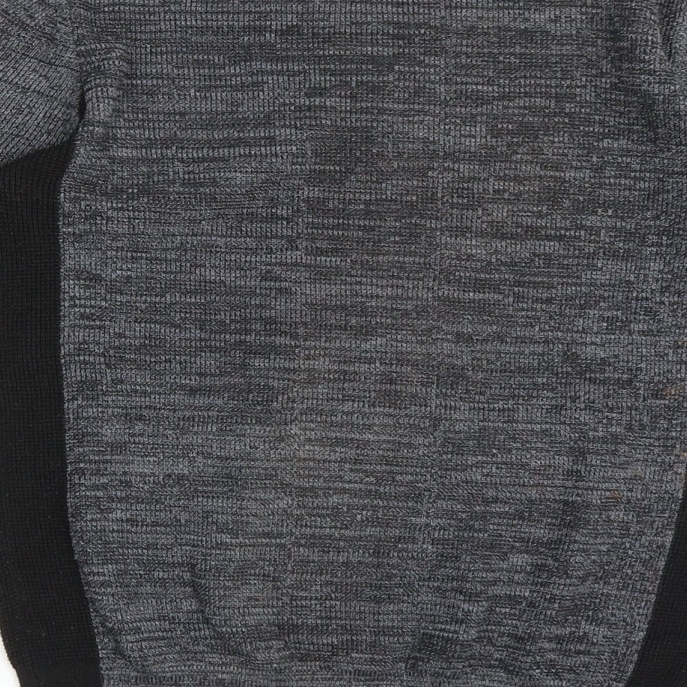 Don'Touch Womens Grey  Knit Pullover Jumper Size S