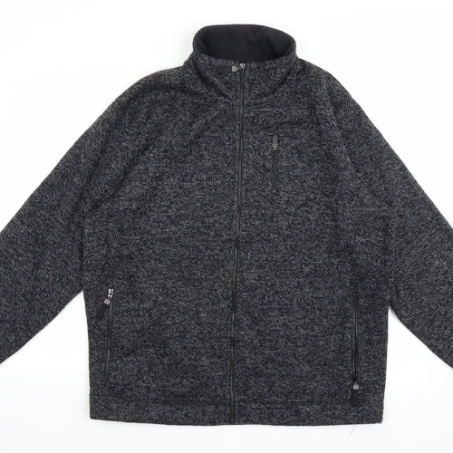 Marks and Spencer Mens Grey  Knit Jacket  Size XL