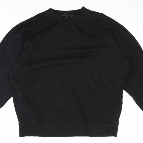 Mennace Mens Black   Pullover Jumper Size M