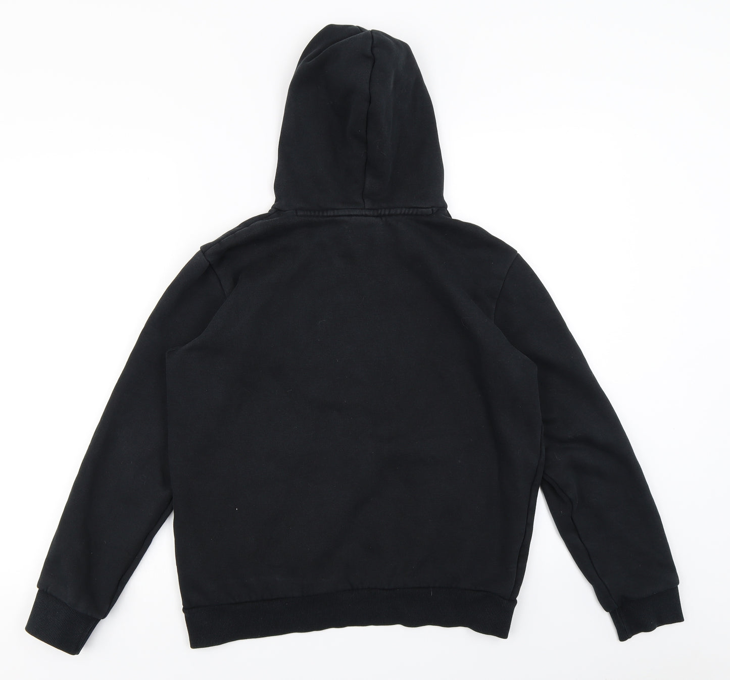 PUMA Mens Black   Pullover Hoodie Size S
