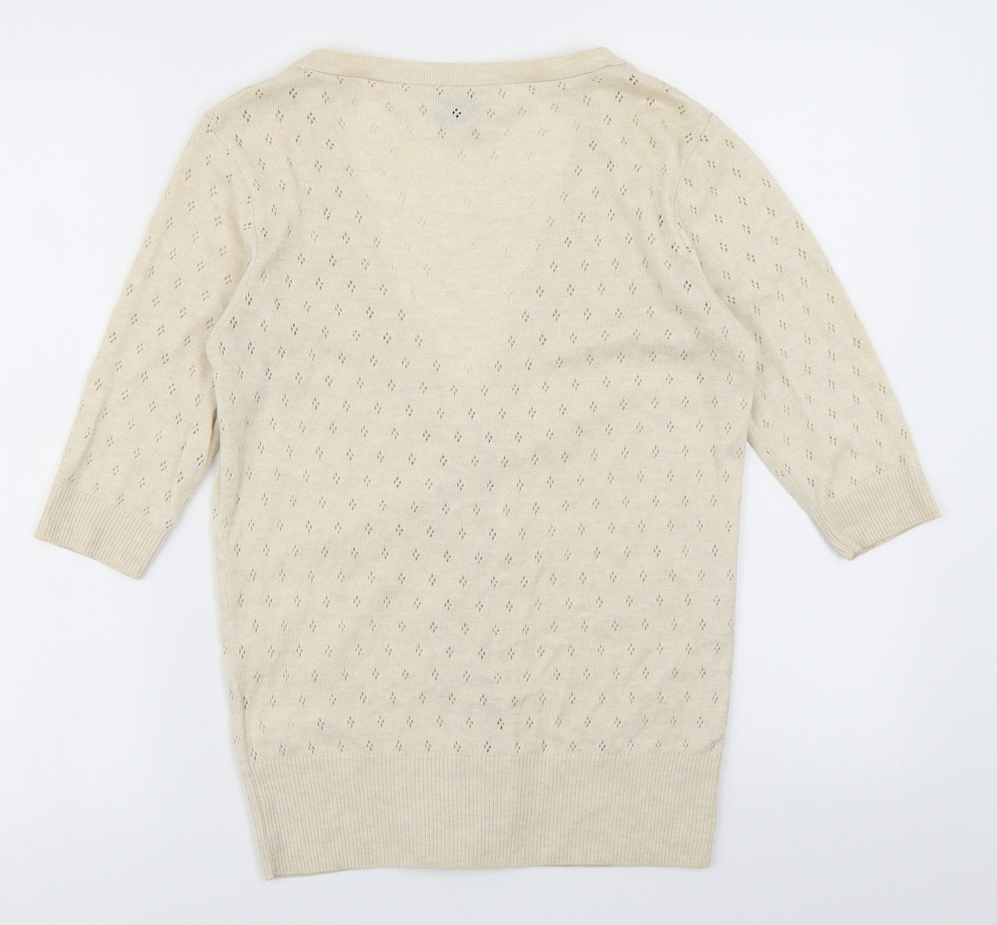 G21 Womens Beige   Cardigan Jumper Size 10