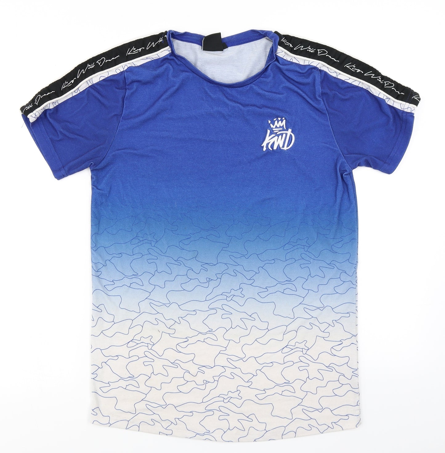 KWD Boys Blue   Basic T-Shirt Size 14-15 Years