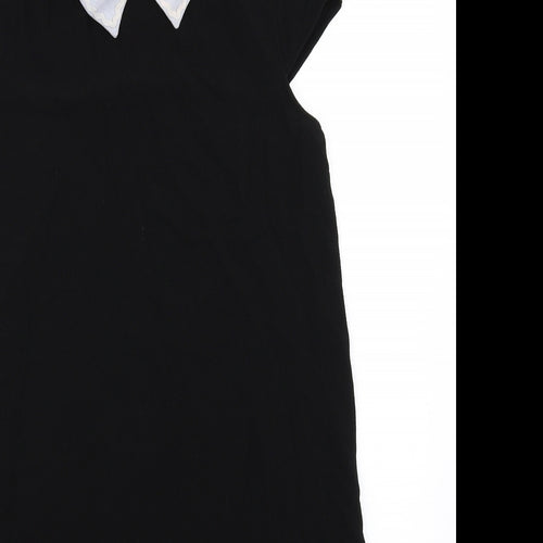 R. Womens Black   A-Line  Size 8