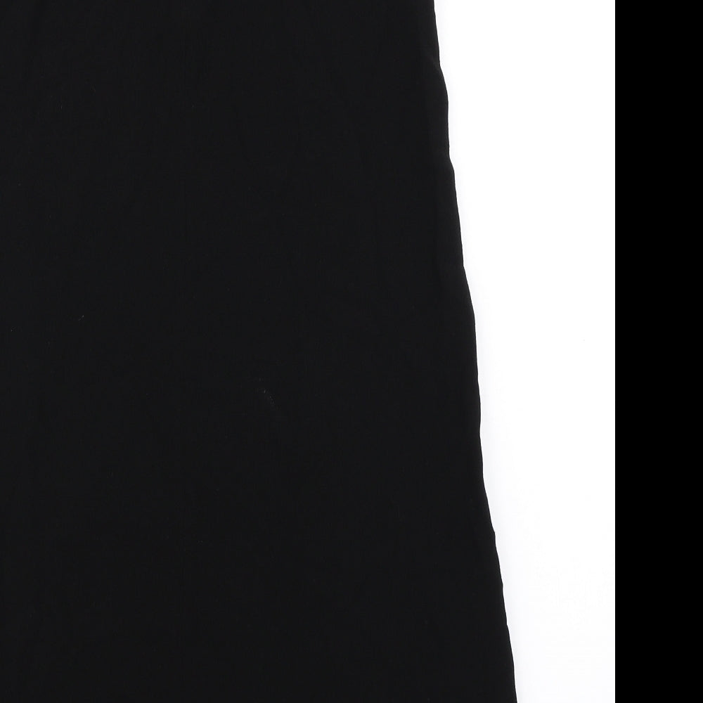 R. Womens Black   A-Line  Size 8