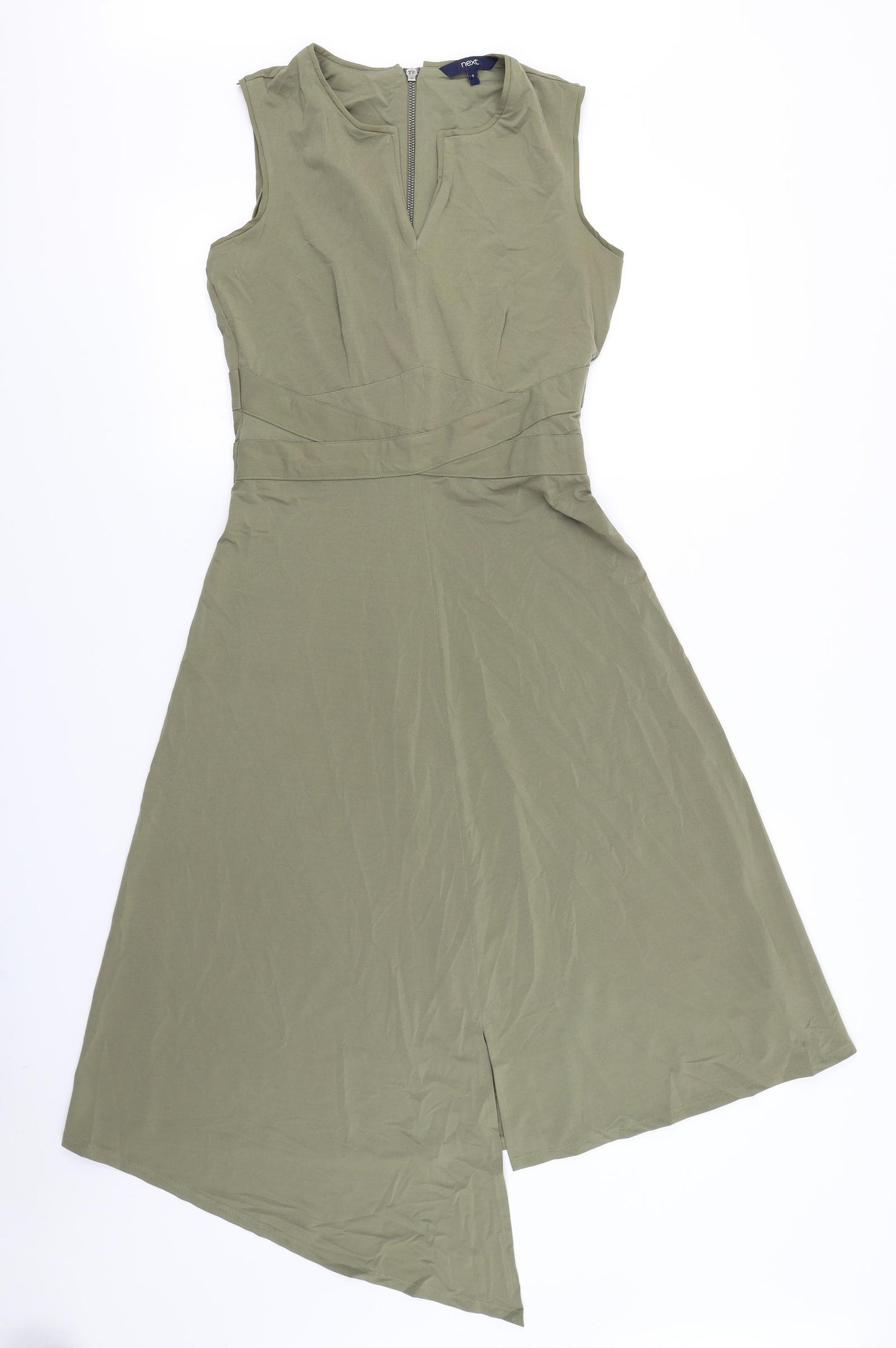 NEXT Womens Green   Fit & Flare  Size 6