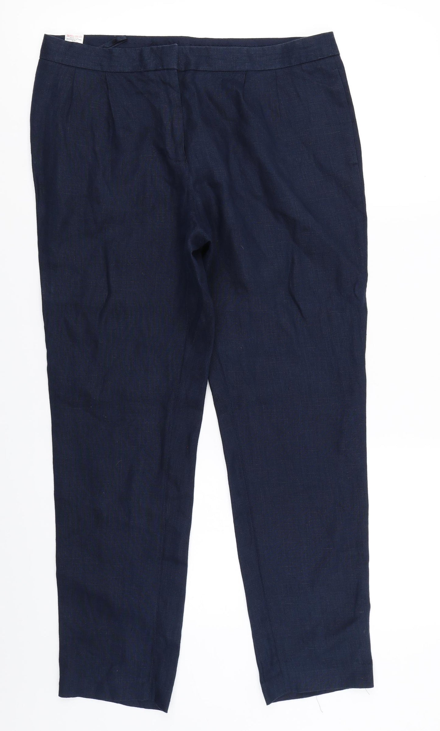 NEXT Womens Blue   Trousers  Size 12 L27 in