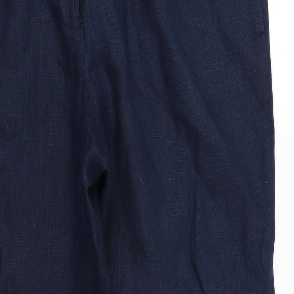 NEXT Womens Blue   Trousers  Size 12 L27 in