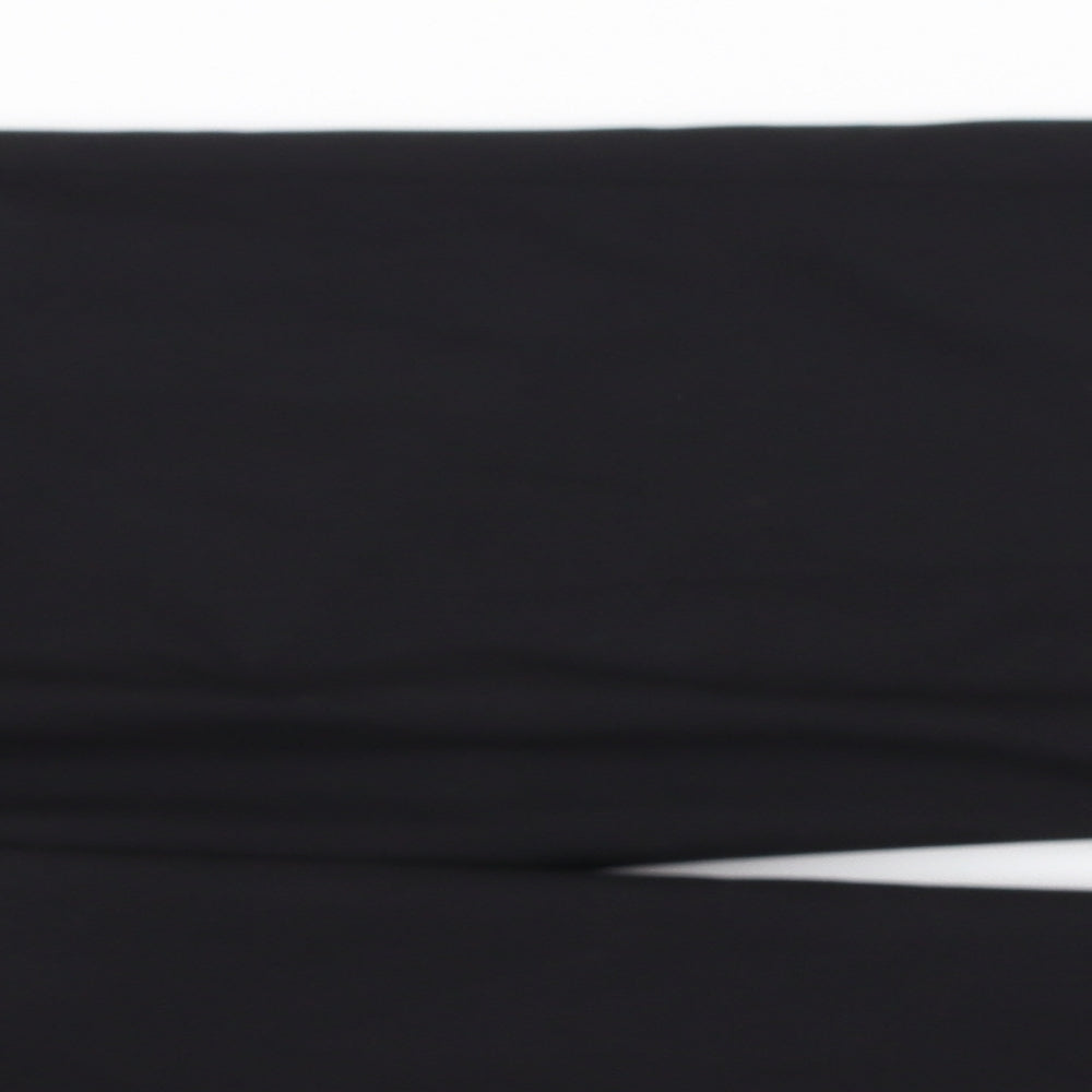 Platinum Womens Black   Dress Pants Trousers Size 16 L28 in
