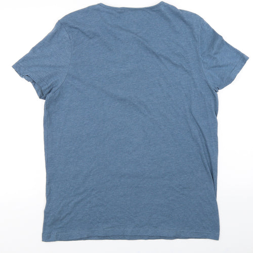 Red Herring Mens Blue    T-Shirt Size L