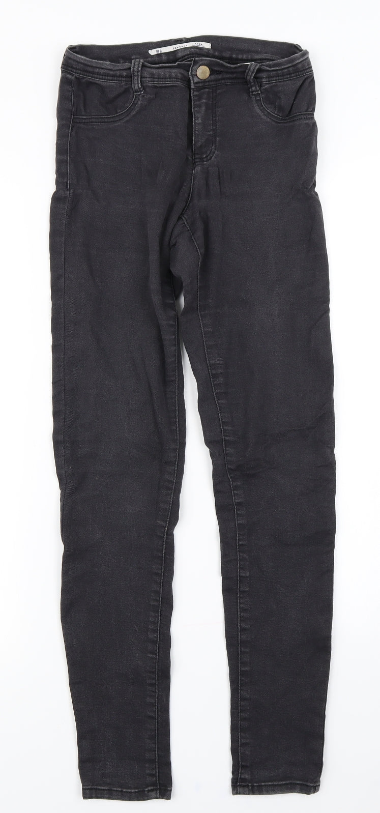Zara Womens Black  Denim Skinny Jeans Size 6 L27 in