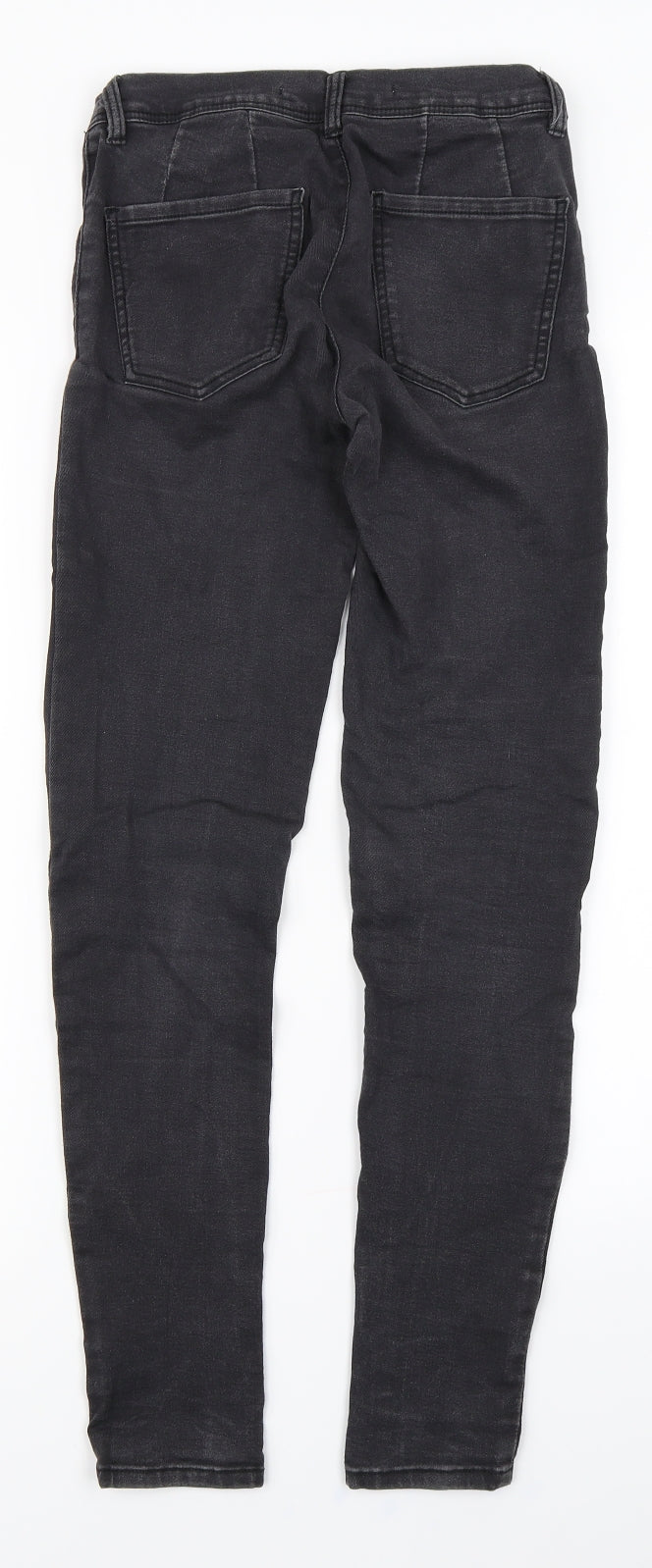 Zara Womens Black  Denim Skinny Jeans Size 6 L27 in