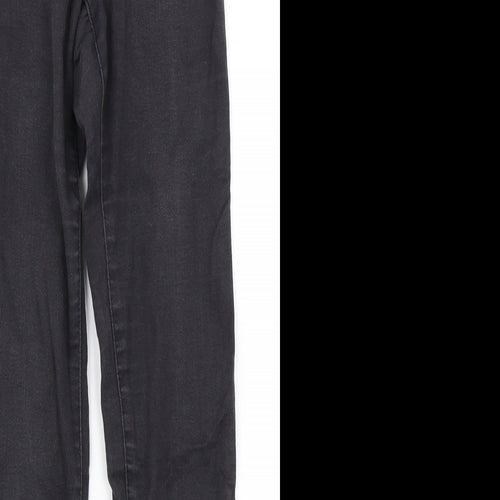 Zara Womens Black  Denim Skinny Jeans Size 6 L27 in