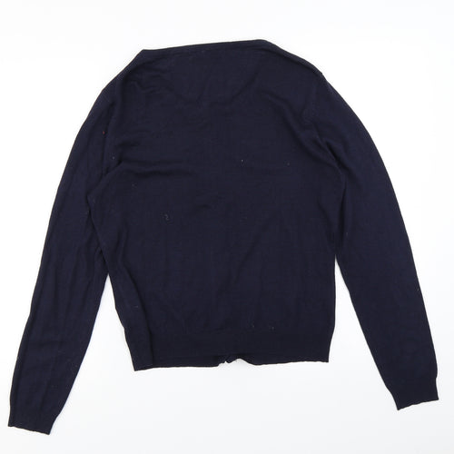 Atmosphere Womens Blue  Knit Cardigan Jumper Size 12