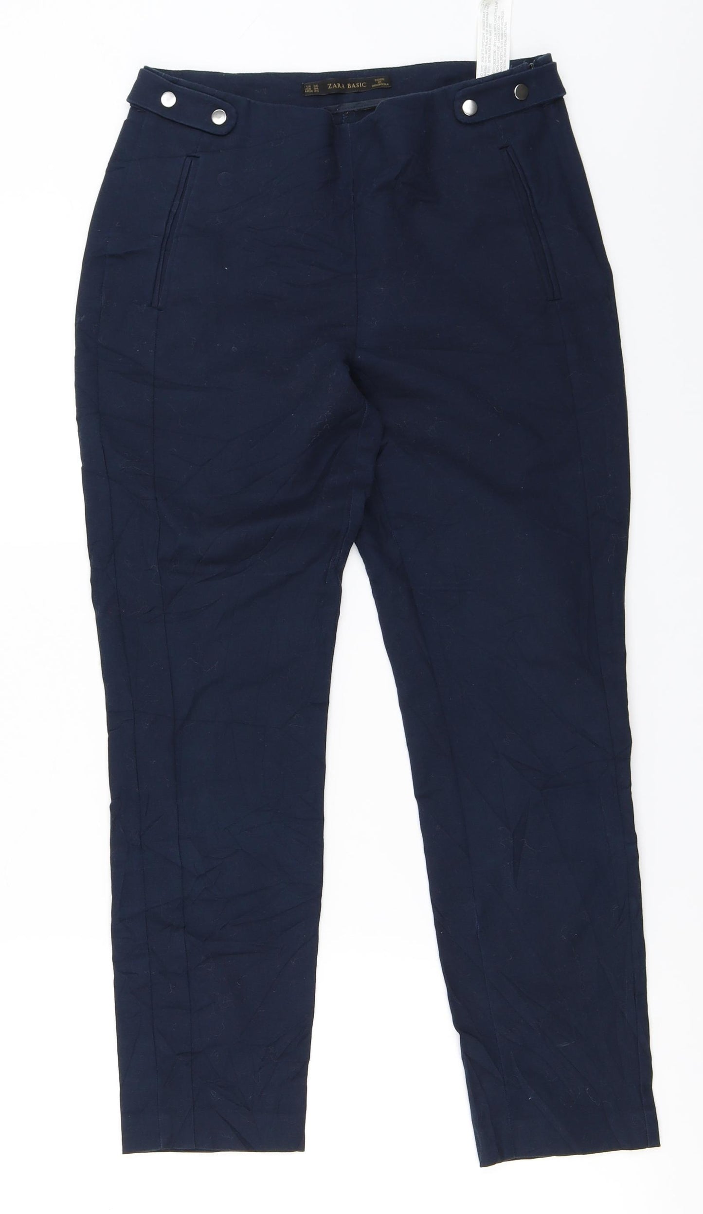 Zara Womens Blue   Trousers  Size 8 L24 in