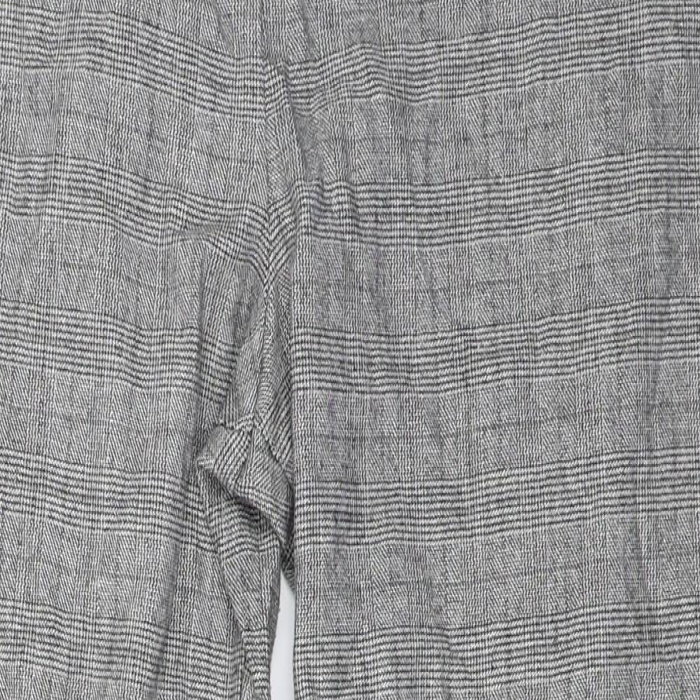 Per Una Womens Grey   Trousers  Size 18 L28 in
