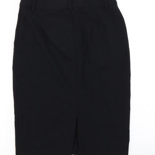 M&S Collection Womens Black   Straight & Pencil Skirt Size 6