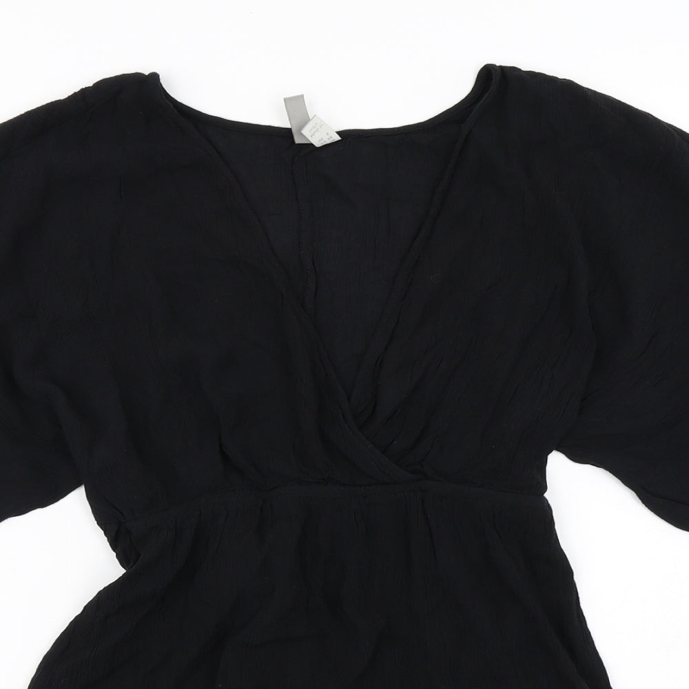 ASOS Womens Black   Basic Blouse Size 10