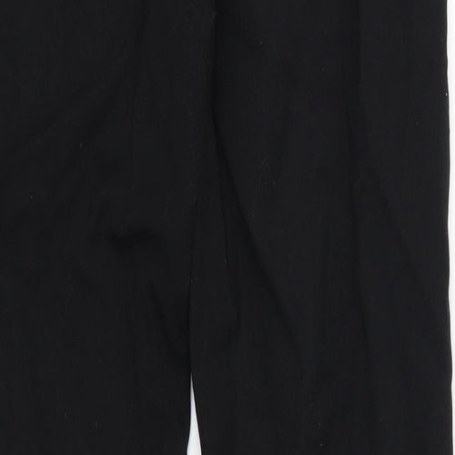 M&S Womens Black   Trousers  Size 10 L25 in