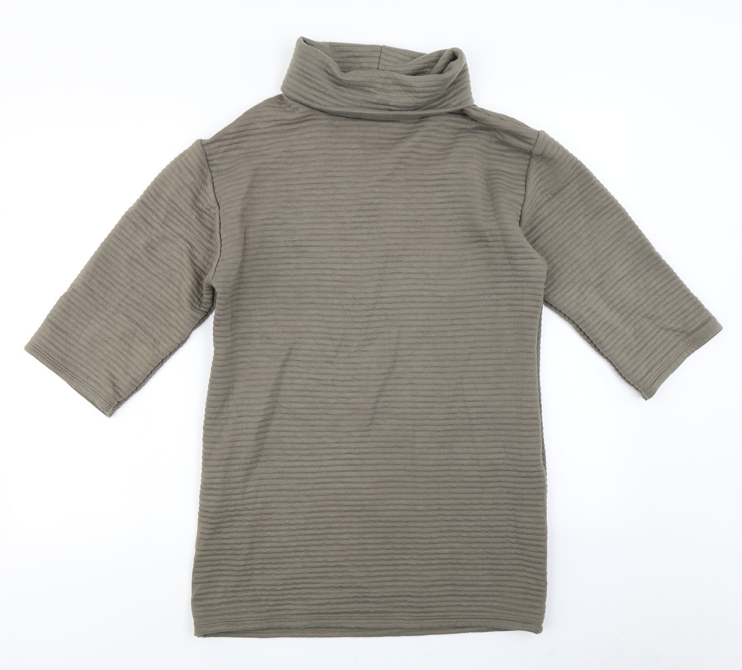 Zara Womens Green   Basic T-Shirt Size S