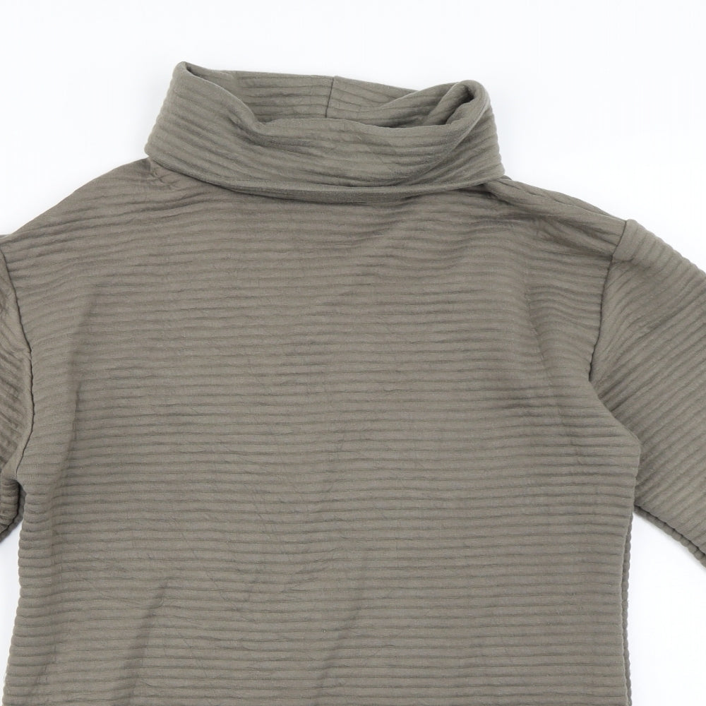 Zara Womens Green   Basic T-Shirt Size S