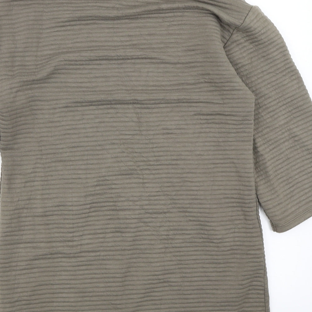 Zara Womens Green   Basic T-Shirt Size S