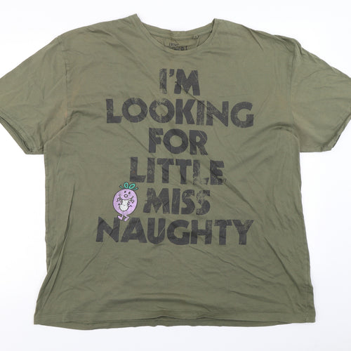 NEXT Mens Green    T-Shirt Size 2XL