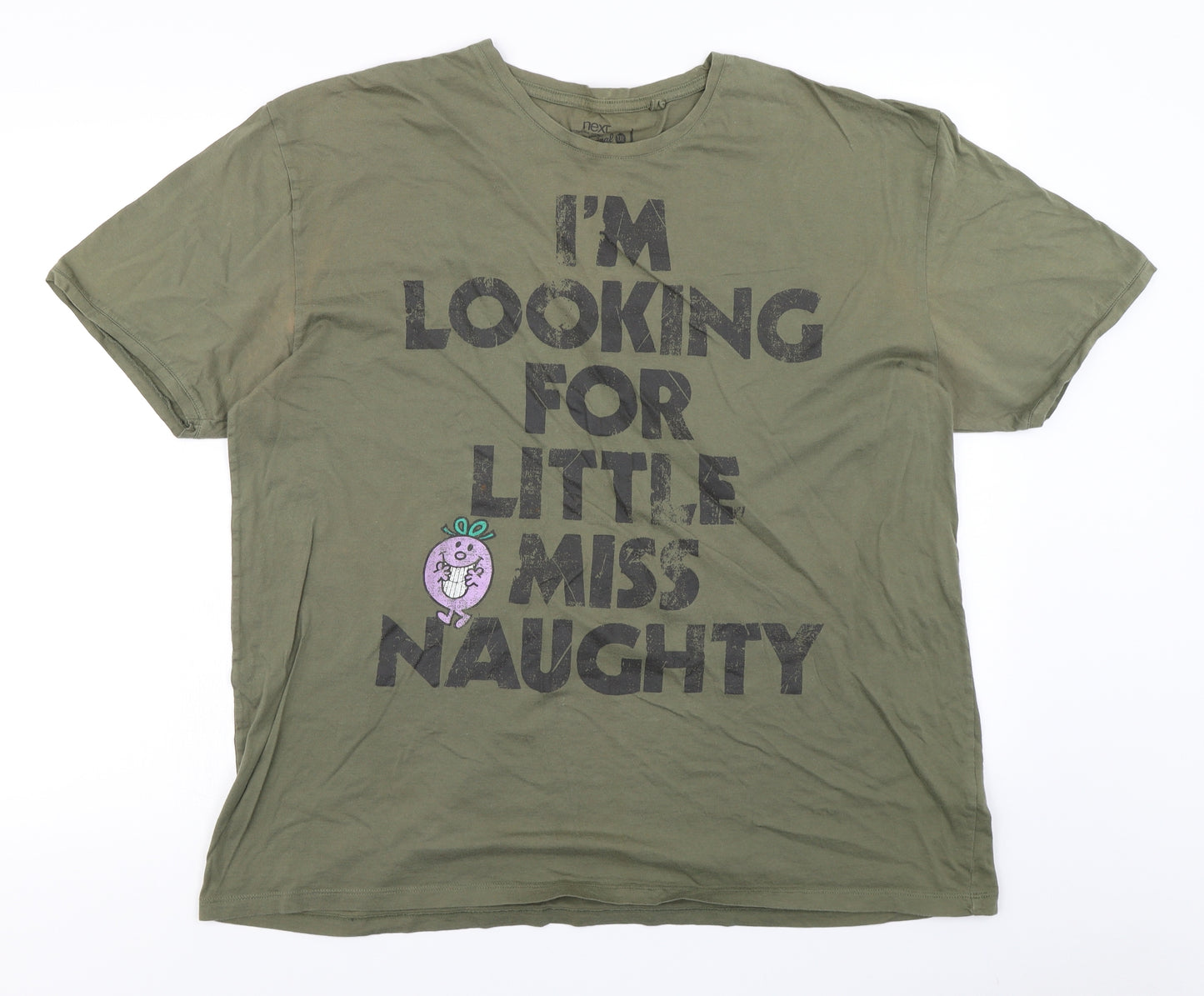 NEXT Mens Green    T-Shirt Size 2XL