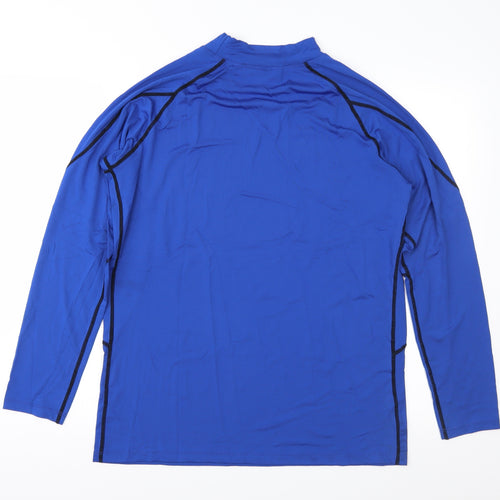 Preworn Mens Blue   Pullover T-Shirt Size 2XL
