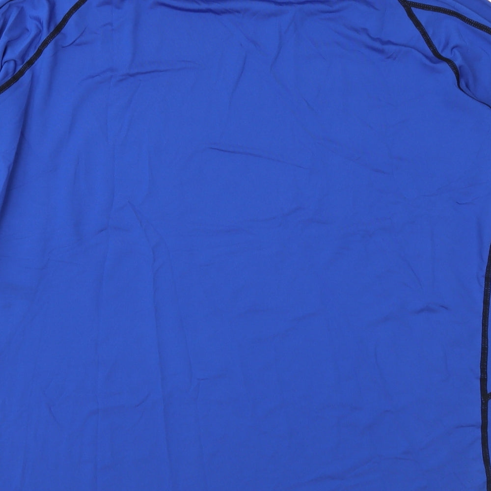 Preworn Mens Blue   Pullover T-Shirt Size 2XL